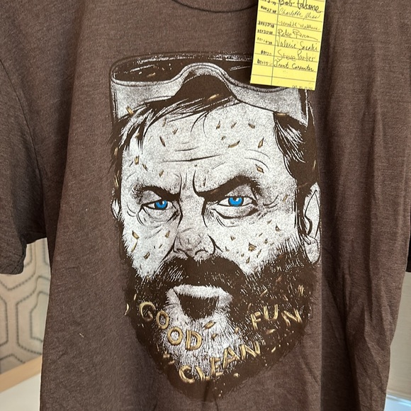Out of Print Exclusive Limited Run Nick Offerman Good Clean Fun Ron Swanson NWT - Picture 2 of 3
